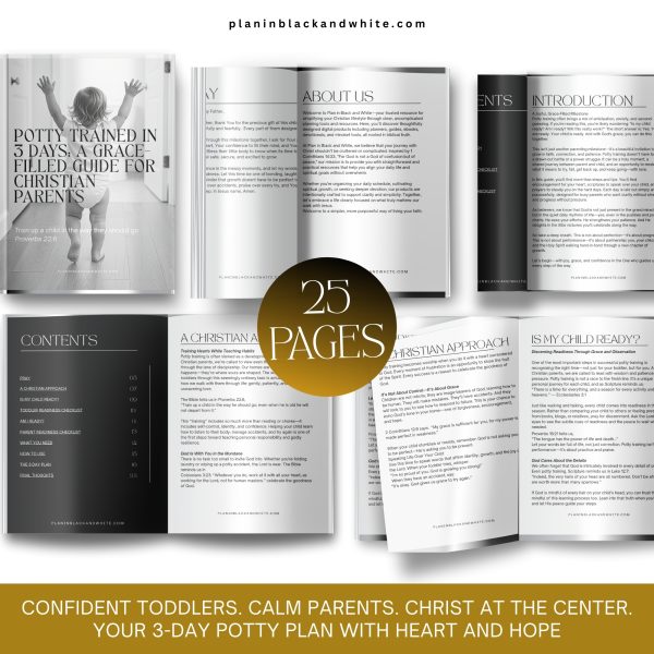 Faith Based Christian Potty Training Kit