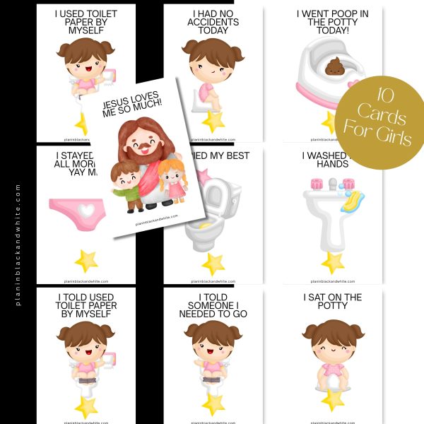 Printable Toddler Encouragement Cards | Christian Motivation for Boys & Girls - Image 9