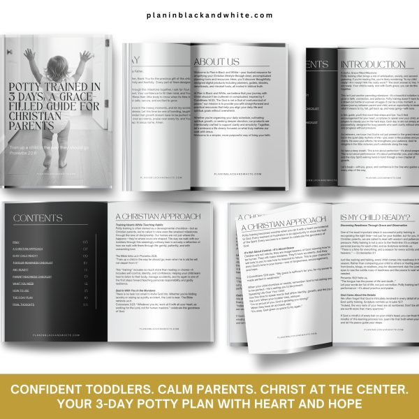 Potty Trained in 3 Days A Christian Parenting Guide To Faith-Based Potty Training - Image 3