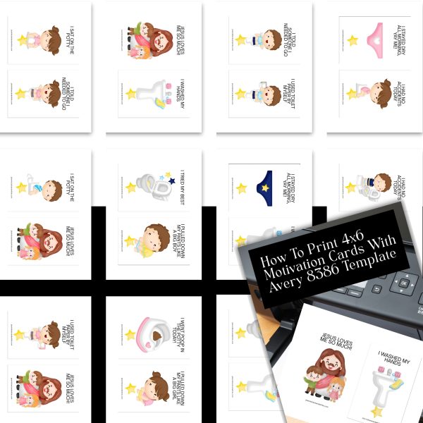Printable Toddler Encouragement Cards | Christian Motivation for Boys & Girls - Image 6