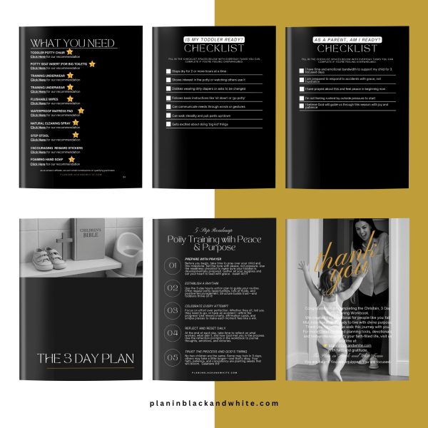 Faith-Based Potty Training Toolkit | 3-Day Plan, Charts & Cards (Printable) - Image 6